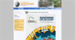 Desktop Screenshot of oehs.org.sg